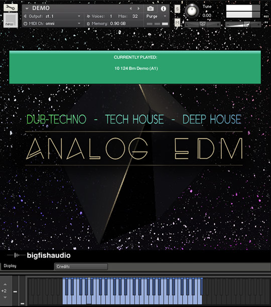 Analog EDM GUI
