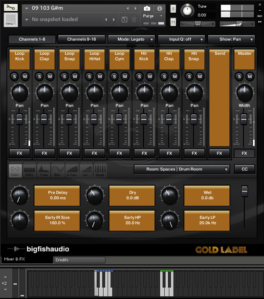 Gold Label: Hip Hop and RnB GUI