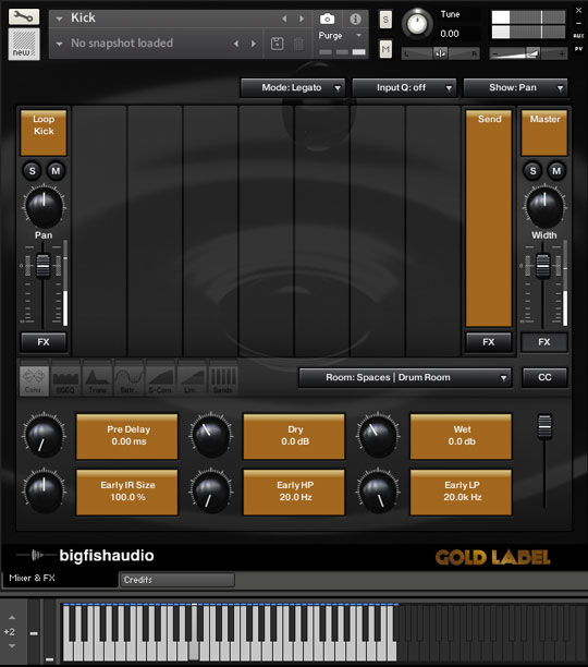 Gold Label: Hip Hop and RnB GUI