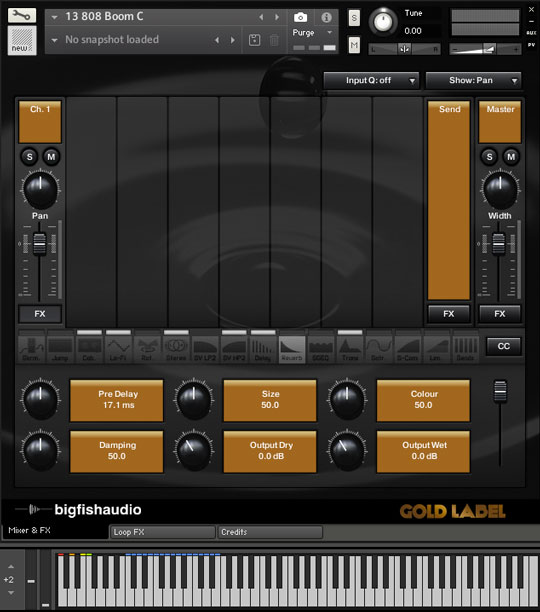 Gold Label: Hip Hop and RnB GUI