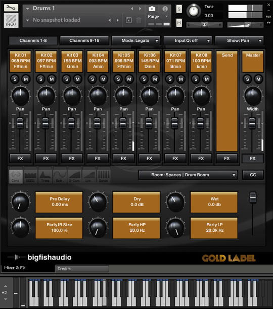 Gold Label: Hip Hop and RnB GUI