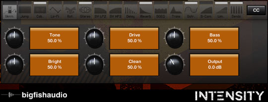 Intensity: Rock Construction Kits GUI