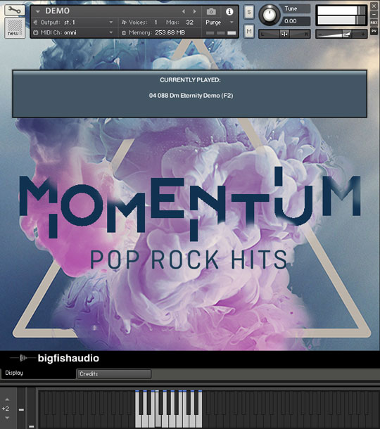 Momentum GUI