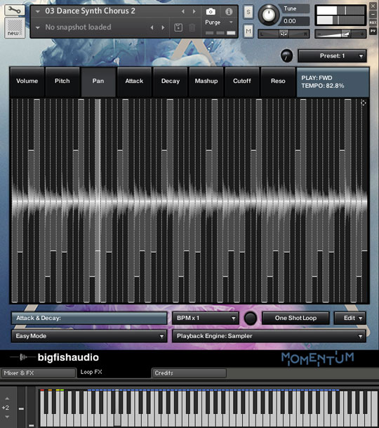 Momentum GUI
