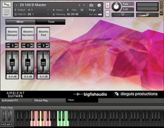 Ambient Guitars GUI