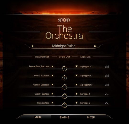 The Orchestra GUI